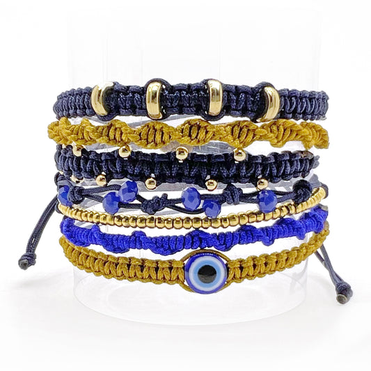 7 in 1 Wrap Evil Eye Bracelet